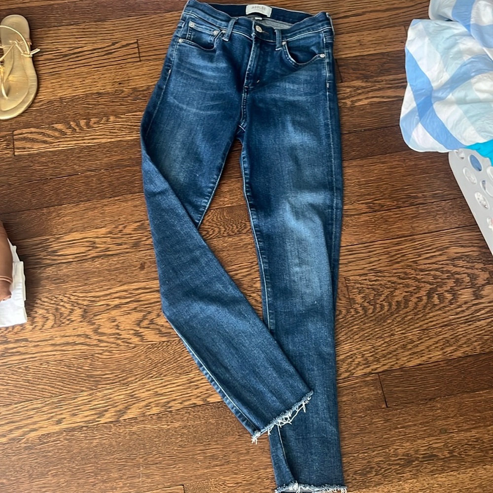 Agolde raw hem size 24